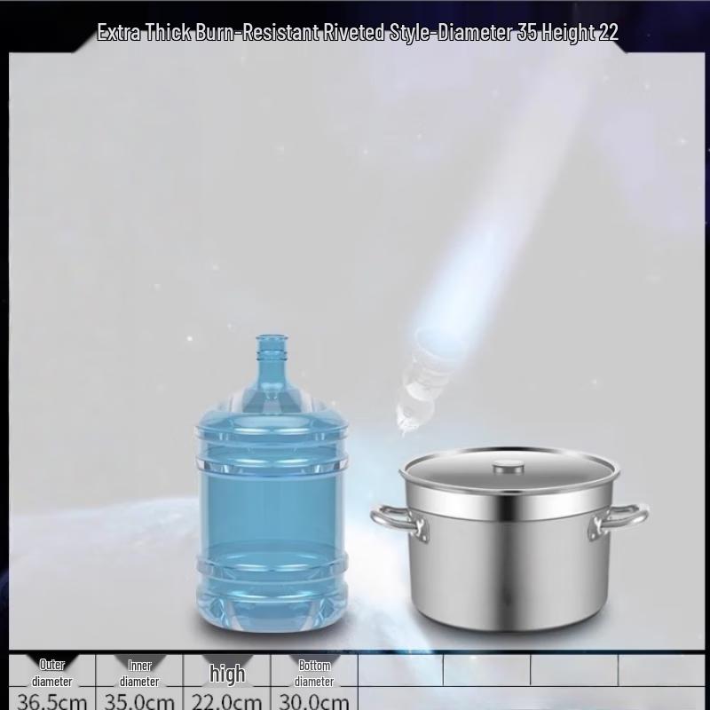 Круглое ведро Tangyu Commercial из нержавеющей стали