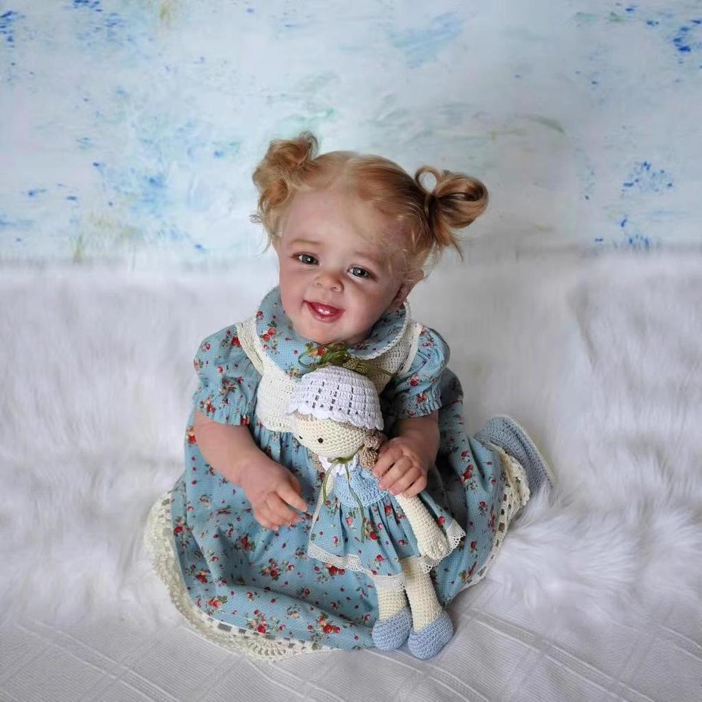 50cm Cloth Body Cute Yannik Lifelike Reborn Doll with 3D Painting