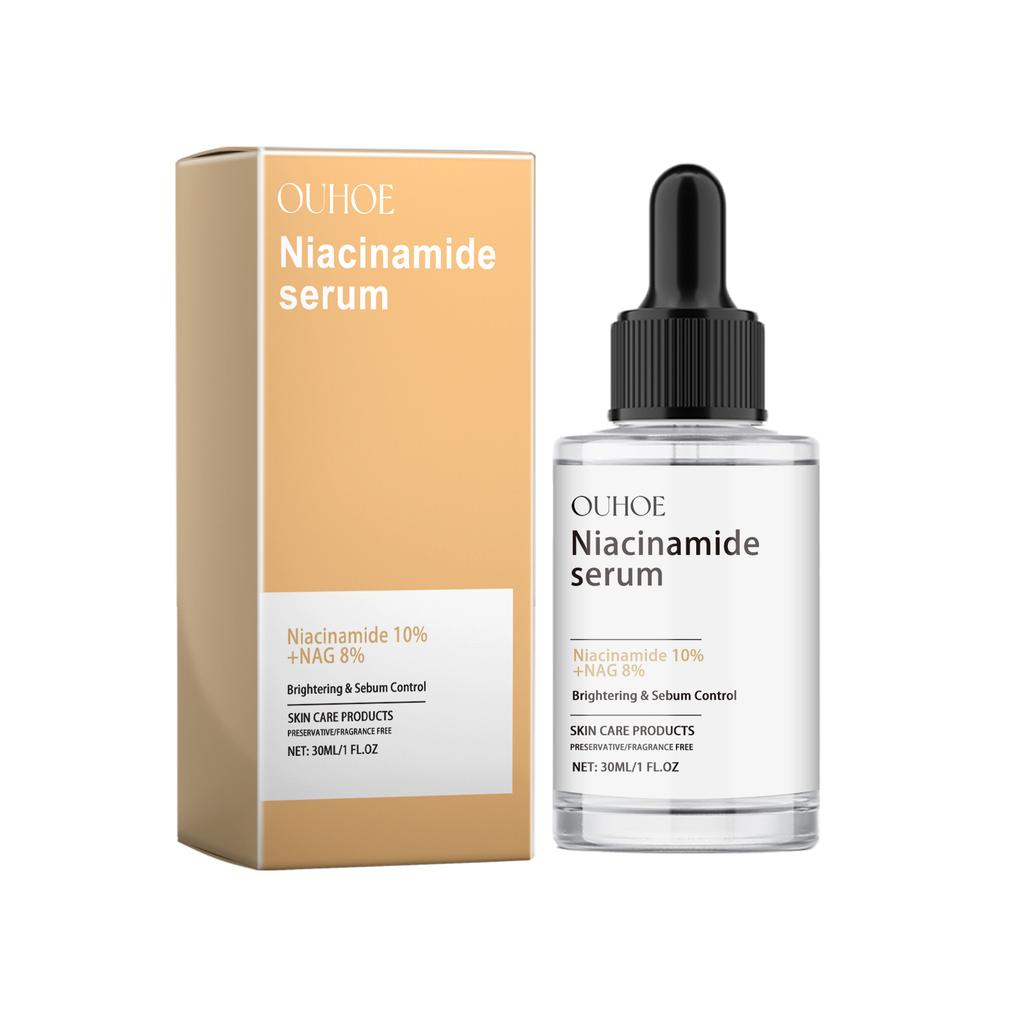 Niacinamide Serum 30ml Deep Moisturizing Brightening Reduces Dark Spots Hydrating Glow Even Skin Tone Face Serum
