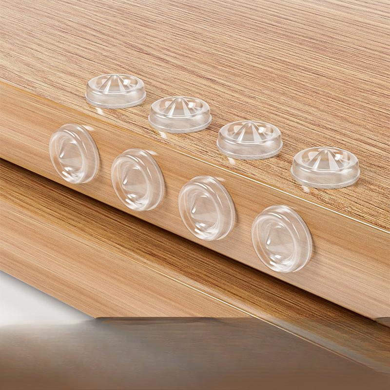 Silicone Anti-collision Pads for Door Handles Anti-collision Particle Protectors for the Rear Wall of the Refrigerator Door Stop