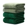 All-Cotton Military Green Summer Blanket for Dorms & Sofas