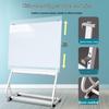 Qifu Magnetic Tempered Glass Mobile Whiteboard