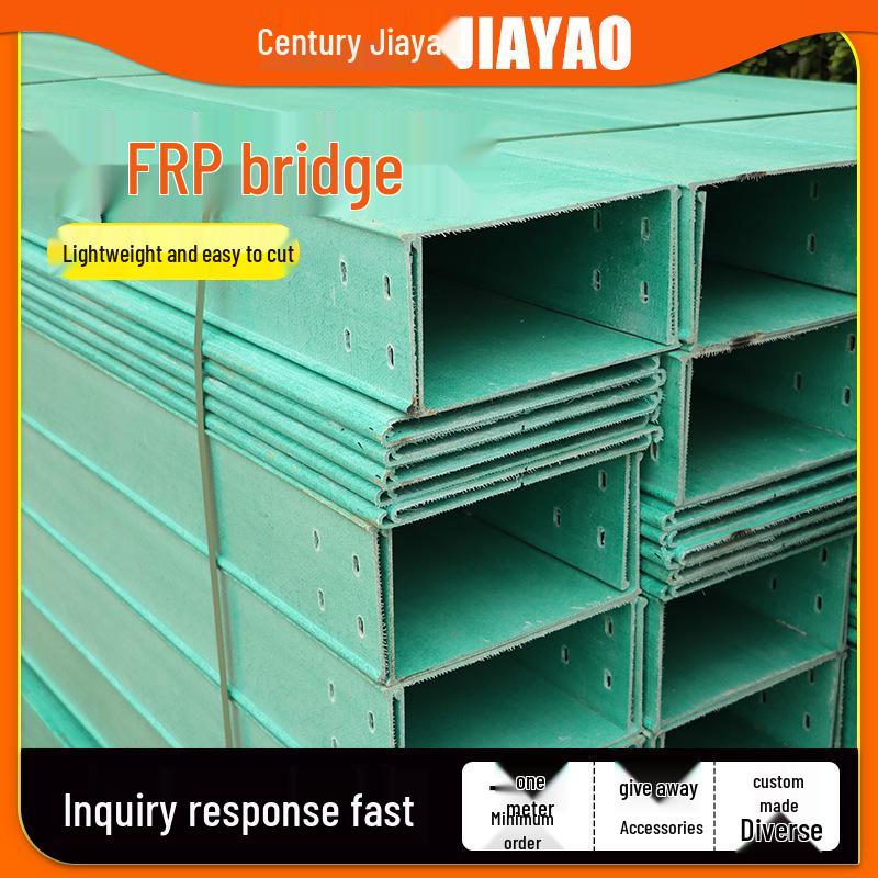 Fireproof Fiberglass Cable Tray: Insulated Trough-Type Wiring Duct Box
