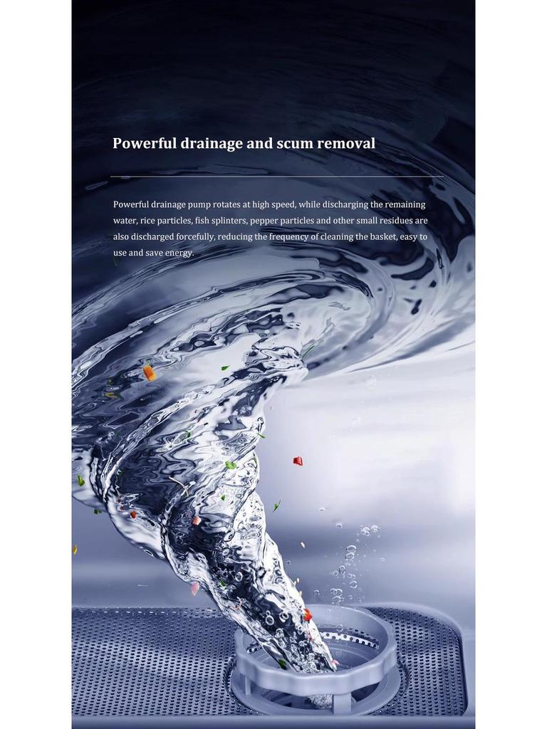 Exklusiver Tischgeschirrspüler mit kostenloser Installation - 110V/220V, mit Wassertank - UK/US/EU-Stecker