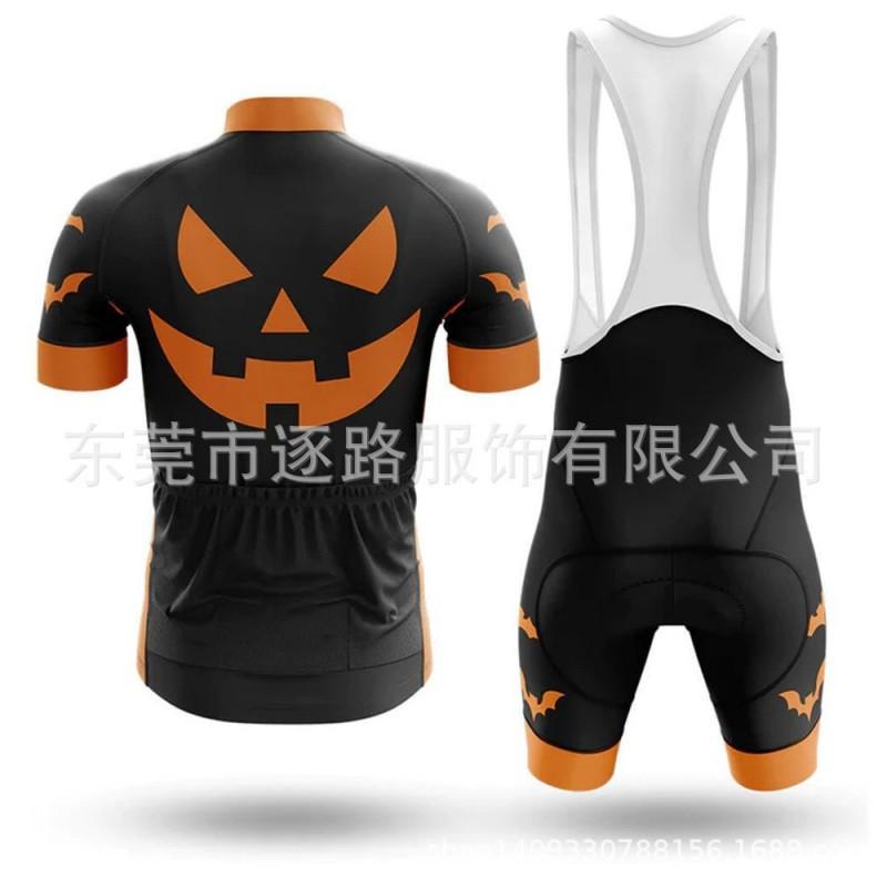 Unisex Short Sleeve Cycling Jersey With Happy Face Road Bike Riding