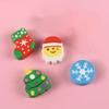 Funny Christmas Erasers Kawaii Christmas Eraser Set Stationery Prize Gift  Primary School Student