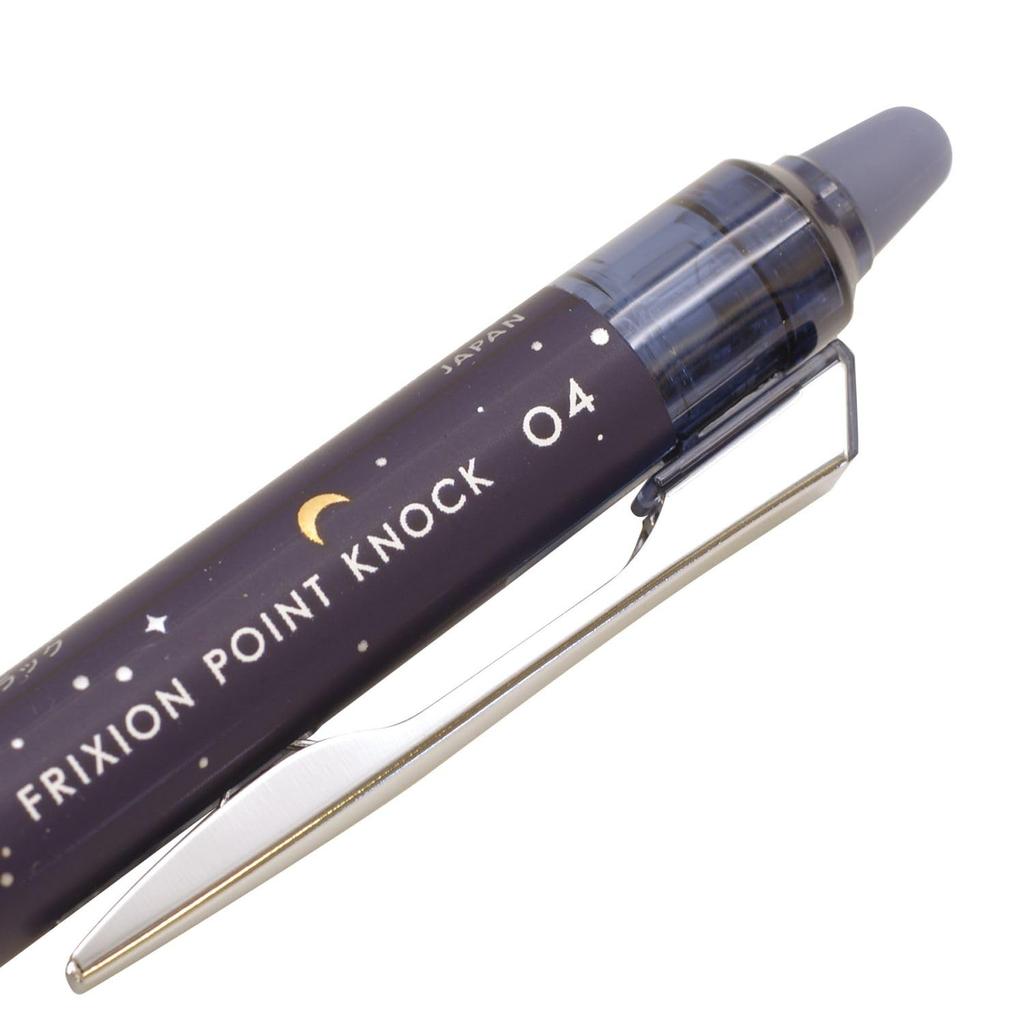 Pilot Limited Edition Frixion Point Knock 04 Star Story LFPK Refill, 0.4mm, Blue-Black [Pegasus]