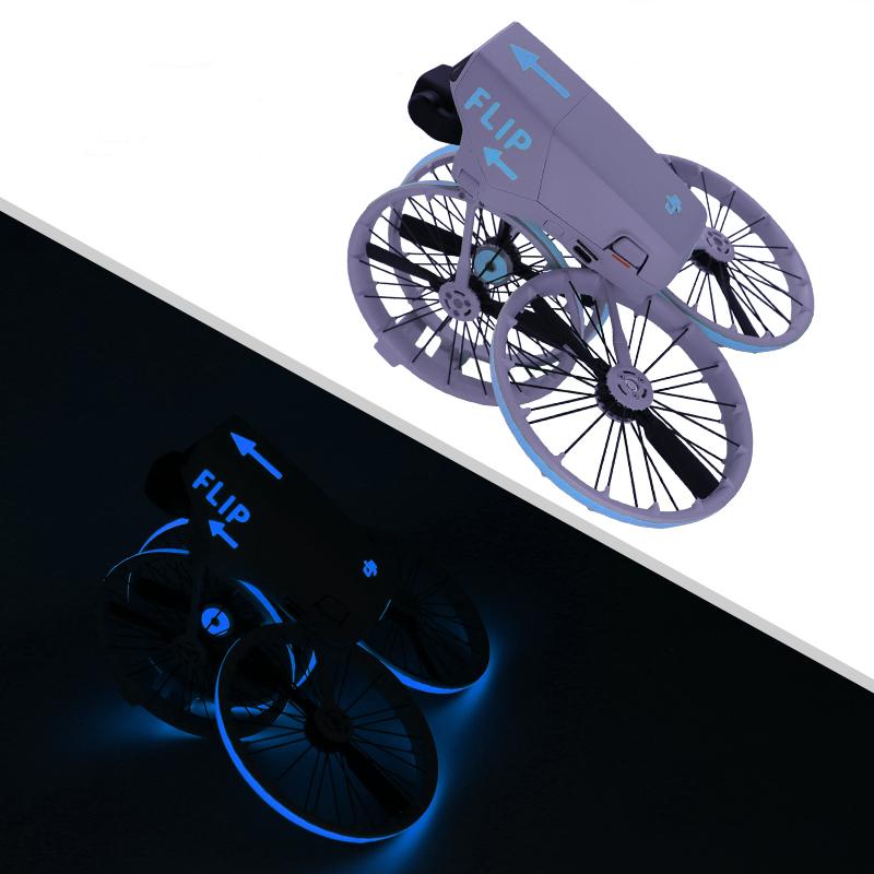For DJI Flip Drone Luminous Stickers Decoration Decals Skin Anti-Scratch Protective Film Night Safety Cool Flight Accessories