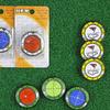 Golfs Green Reader Golfball Marker Round Bubble Levels High Precision Golfs Putting Aid Bubble Levels Golfball Marker