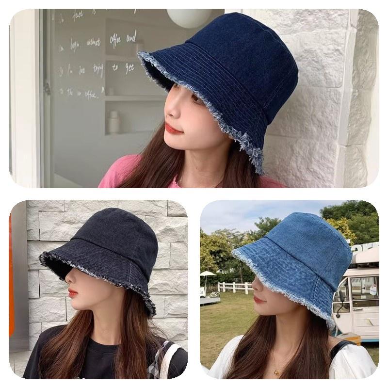 Korean Ins Vintage Retro Mountain Edge Fisherman Hat Sun Hat Unisex Sunshade Sun Hat