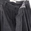 Marka Made In Japan Wool Long Pants 1 Gray Button Fly Sarouel Pants Men's Used