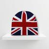 2026 UK English Union Jack Flag Jacquard Knitted Winter Warm Beanie Hat Children Adults Unisex Fashion High Quality