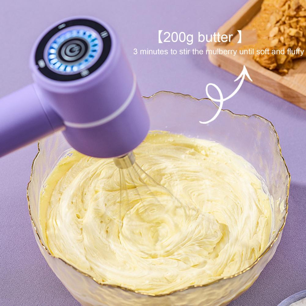 Electric Egg Beater Wireless Egg Beater for Easy Use Cordless Electric Whisks Versatile Kitchen Tools for Baking Cooking