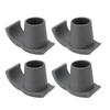 4pcs Walker Ski Glides Anti Slip Walker Glides for Seniors Mobility Aid Accessory Replacement
