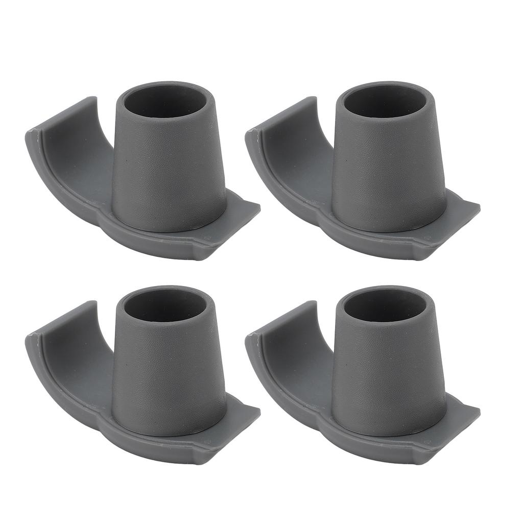 4pcs Walker Ski Glides Anti Slip Walker Glides for Seniors Mobility Aid Accessory Replacement