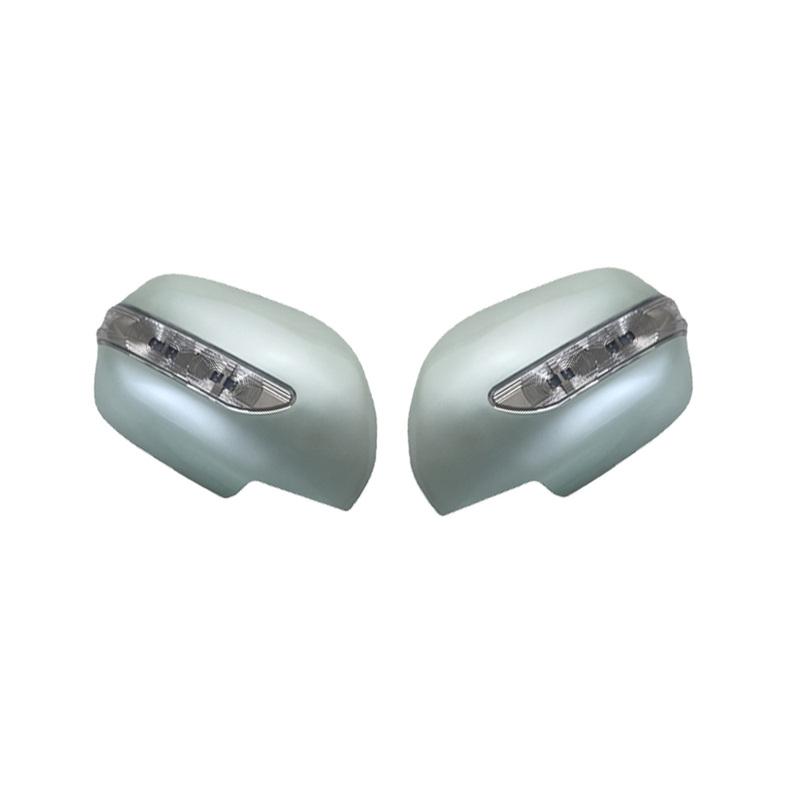 Door Mirror Cover With Led For Toyota Landcruiser Prado 4Runner N210 2003 2004 2005 2006 2007 2008 2009 Car Rearview Accessories