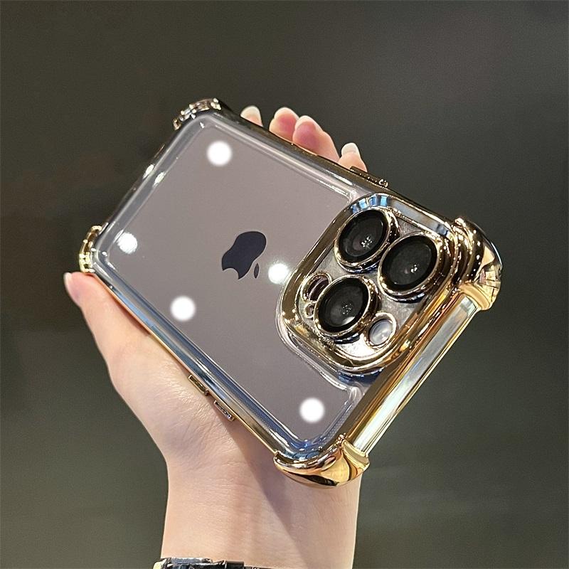 Applicable to Apple 11promax mobile phone case, the new model has its own lens film iPhone11 electroplating airbag 11 anti-drop 11.