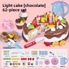 Play Children Imaginative Kitchen Toys Cutting Sensory Features Development