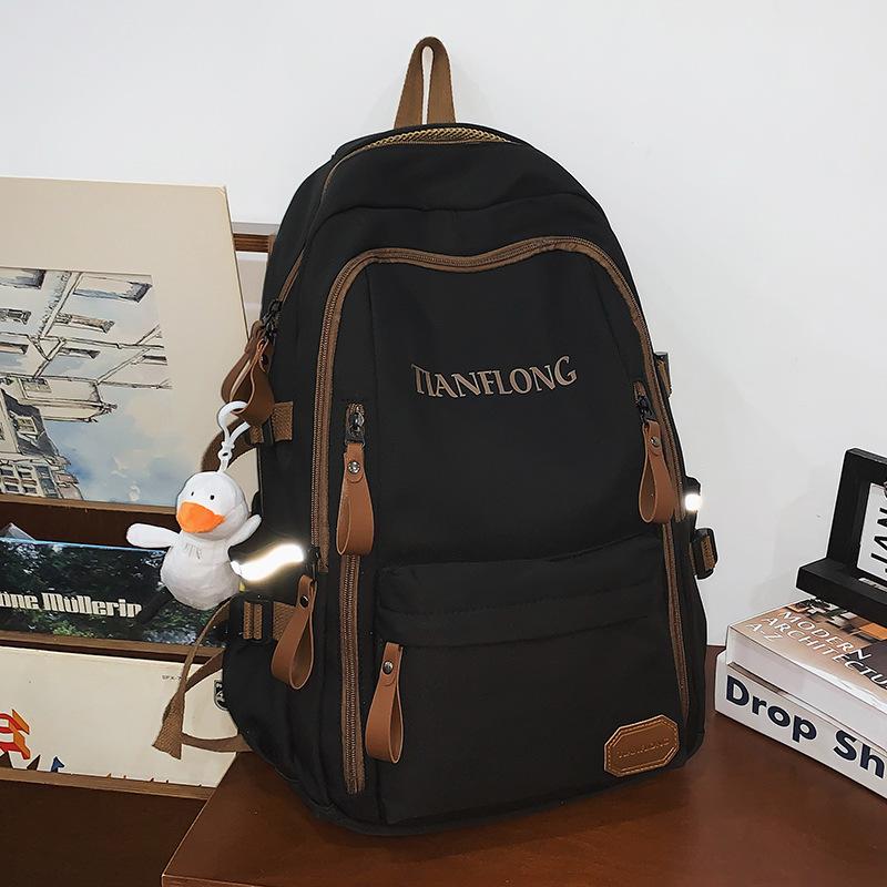 Schoolbag Children Elementary School Students Junior High School Students Large Capacity Male High School Students Backpack