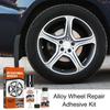 Wheel Rim Scratch Repair Kit Silver Wheel Rim Dent Remover Paint Wheel Rim Adhesive Wheel Rim care Accessories