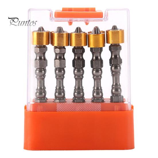 

10 шт. универсальные, устойчивые к царапинам, простые в эксплуатации, двухголовочные биты, твердость PH2, 65 мм, принадлежности для столяров 10 pcs