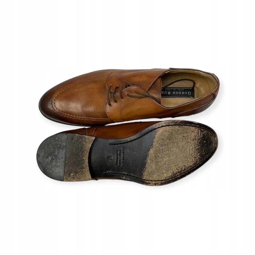 Półbuty męskie sznurowane brązowe Gordon Rush 44 - Used