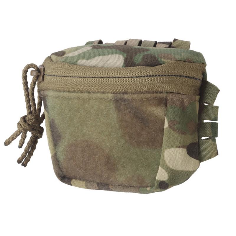 Tactical Helmet Storage Pouch Portable Night Vision Battery Holder Counterweight Bag for Wargame Training