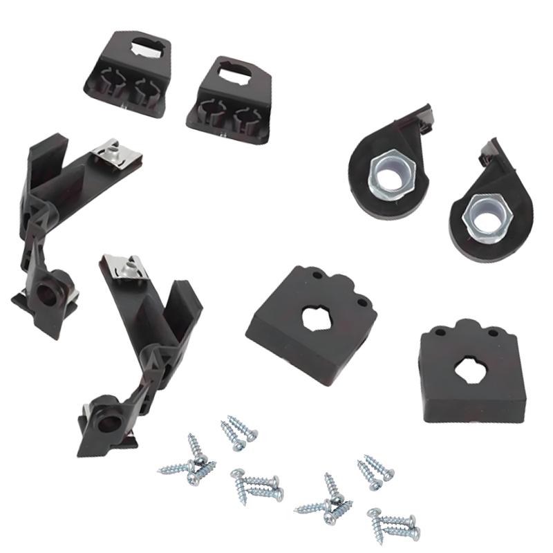 Car Front Bumper Headlight Bracket Repair Kit For Volkswagen Tiguan   2024 an Version 5NA998225A 5NA998226A