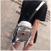 Hot Diamond Multi Purpose Backpack Women's Fashion Backpack Silver Soft Leather Leisure Travel Bag Schoolbag CLE