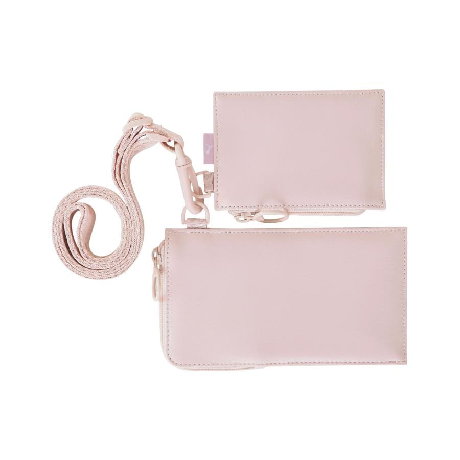 Puma Artificial Leather One Shoulder Clutch, Coin Purse, Shoulder Bag Regular Women's Cherry Blossom Pink 078719-02