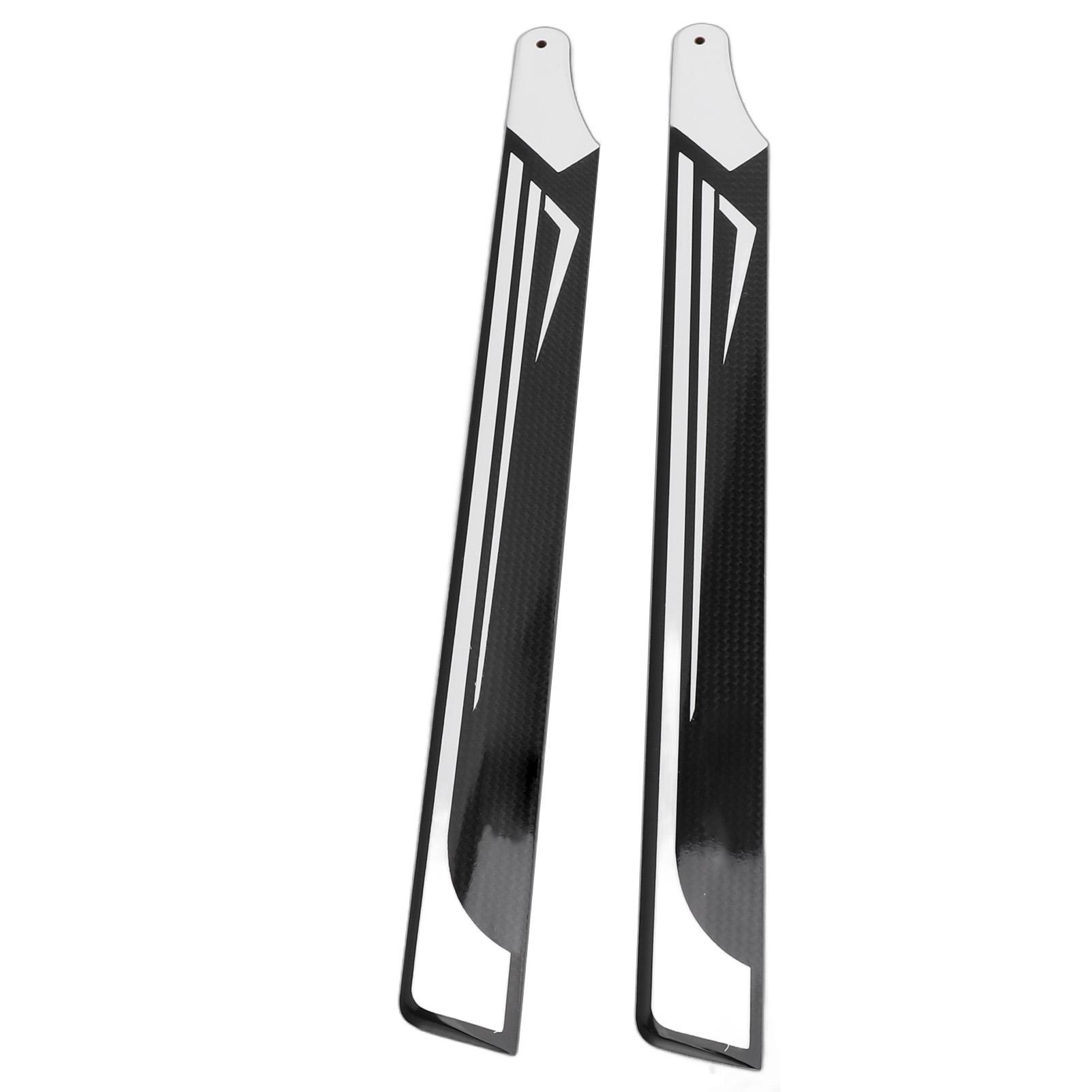 

1 Pair of RC Helicopter Propellers Main Rotor High Strength Dual Propeller for Flywing FW450‑V3 Replacement Accessories