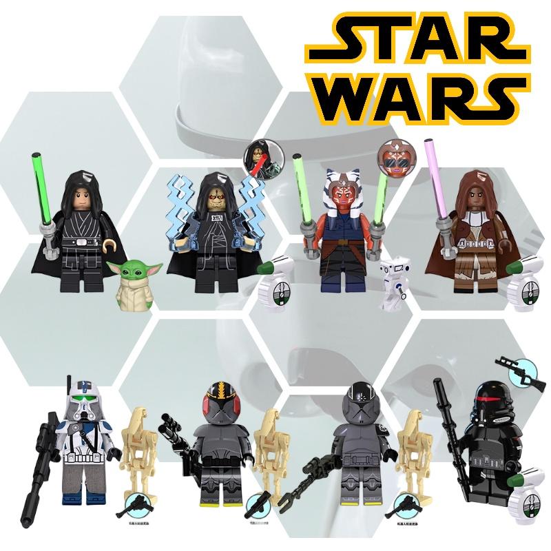 Children's Toy Tv6105 Star Wars Luke Skywalker Palpatine Legion Command Assembling Building Blocks Figure Mask