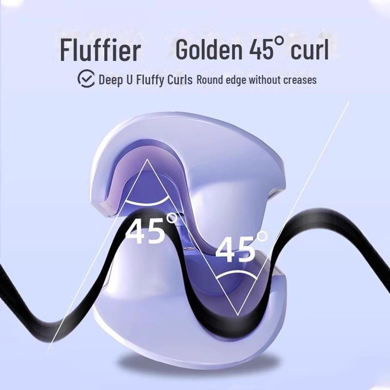 Curling Iron 32mm: Long-Lasting, Damage-Free Styling for Short Hair