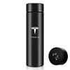500ML Tragbare Edelstahl-Wasserflasche für Tesla Model 3 Model S Model X Model Y Roadster SpaceX Logo Wasserbecher Reisebecher