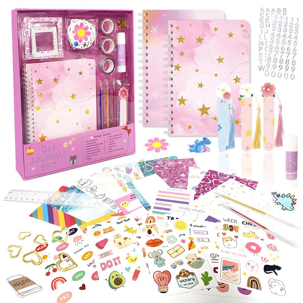 DIY Sticker Set for Kids Diary Journal Scrapbook for Teens Birthday Gift Craft Notebook