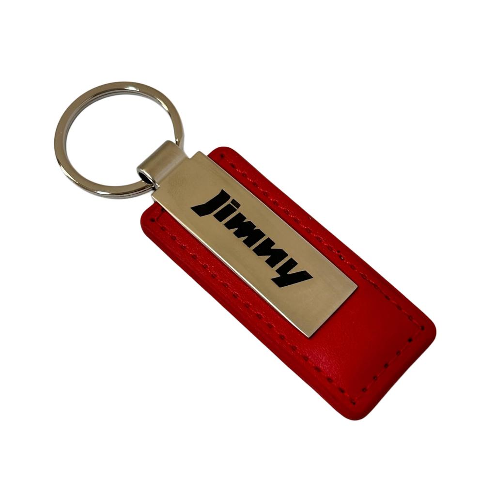 Keychain One Jimny Sai Type Genuine Jimny Logo Emblem Red Metal Custom Suzuki Sierra Nomad Keychain, Version, Red, 2, Leather, Keychain, Accessory,