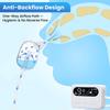 Electric Baby Nasal Aspirator Rechargeable Nose Cleaner with Built-In Music Comfortable Infant Booger Sucker