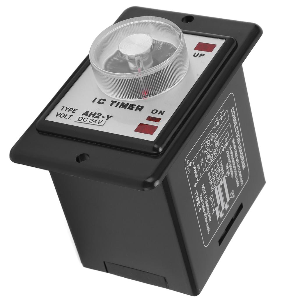 AH2-Y 30S Zeitrelais 8 Pin Mini Zeiger Zeitsteuerung für Automatisierungsanlagen CNC Drehmaschine24VDC