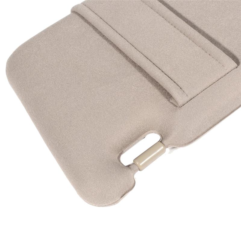 Beige Car Sun Visor Shade for Toyota Camry 2007-2011 Without Sunroof and Lights