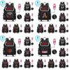 Mochila Impermeable Stranger Things 4 Perfecta Para Estudiantes Y Adultos Con Gran Capacidad Y Función Recargable USB