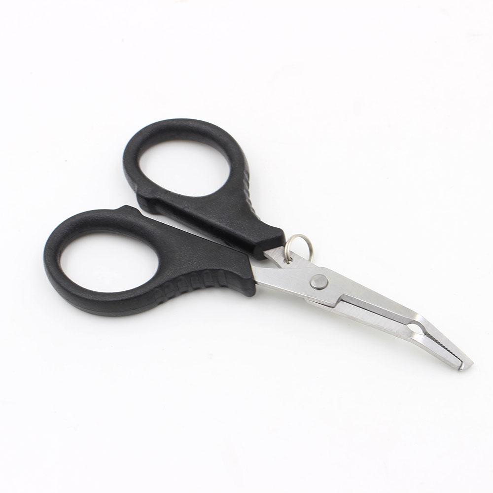 Steel Hook Pliers Line Cutter Tackle Tool Kits Fishing Scissors Lure Bait Scissor Fishing Tools