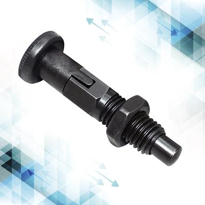 Self-Locking Knob Plunger Fine Thread Screw Indexing Plungers Carbon Steel Knob Plunger for Precise Positioning Durable