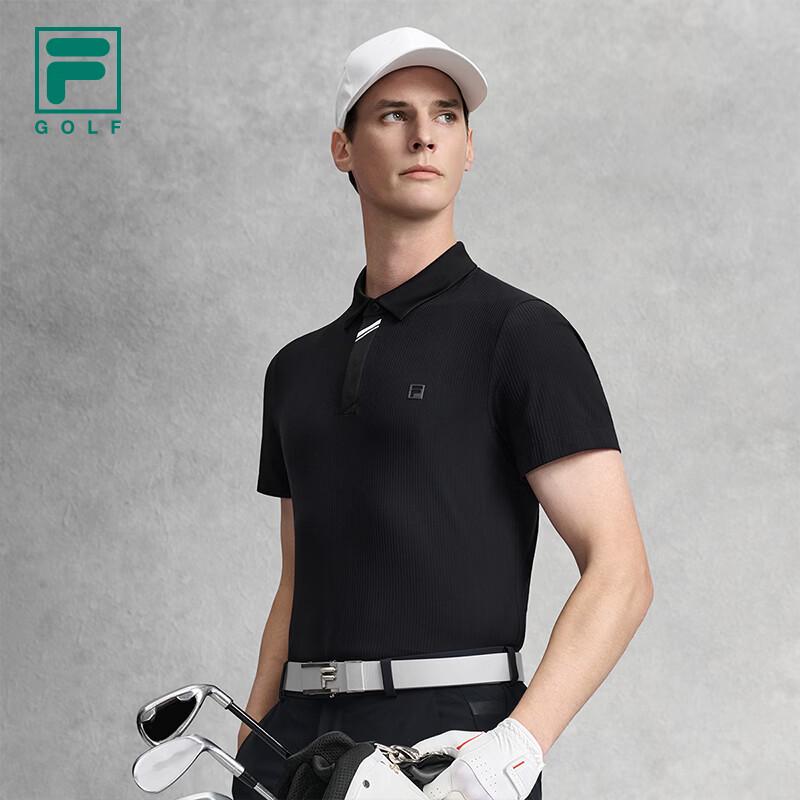 FILA Men's UV Protection Short Sleeve Polo Shirt