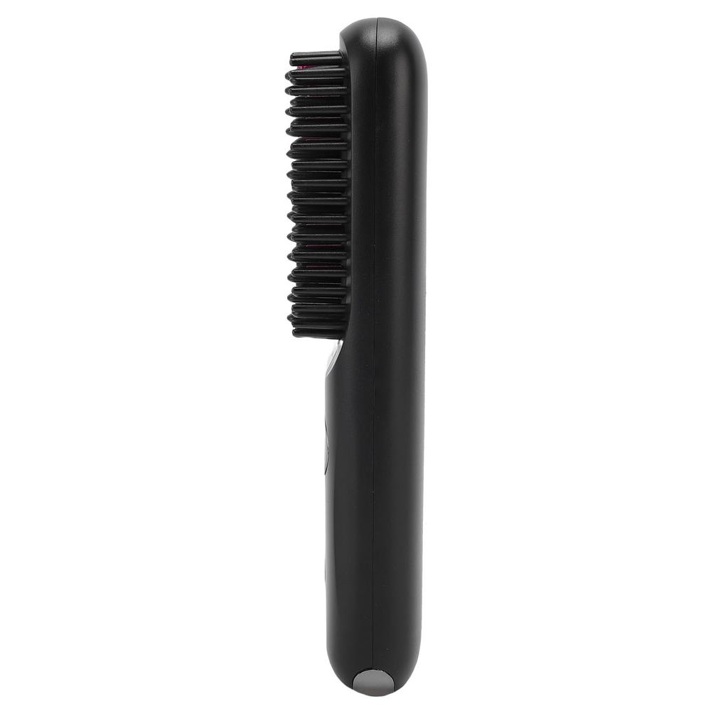 Cordless Hair Straightener Brush 3 Temps LED Display USB Rechargeable Straightening Ion Electric Hair Styling Comb for