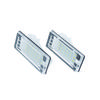 Error Free LED License Plate Lights 2X for Renault Espace Laguna Scenic Fluence Dacia Duster Logan Number Lamps Car Accessorie