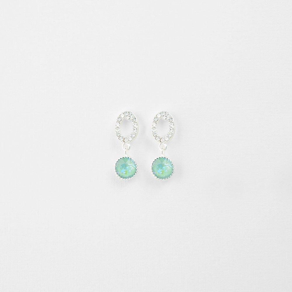 [Judy And Paul] Elijah Color Point Drop Earrings E51534