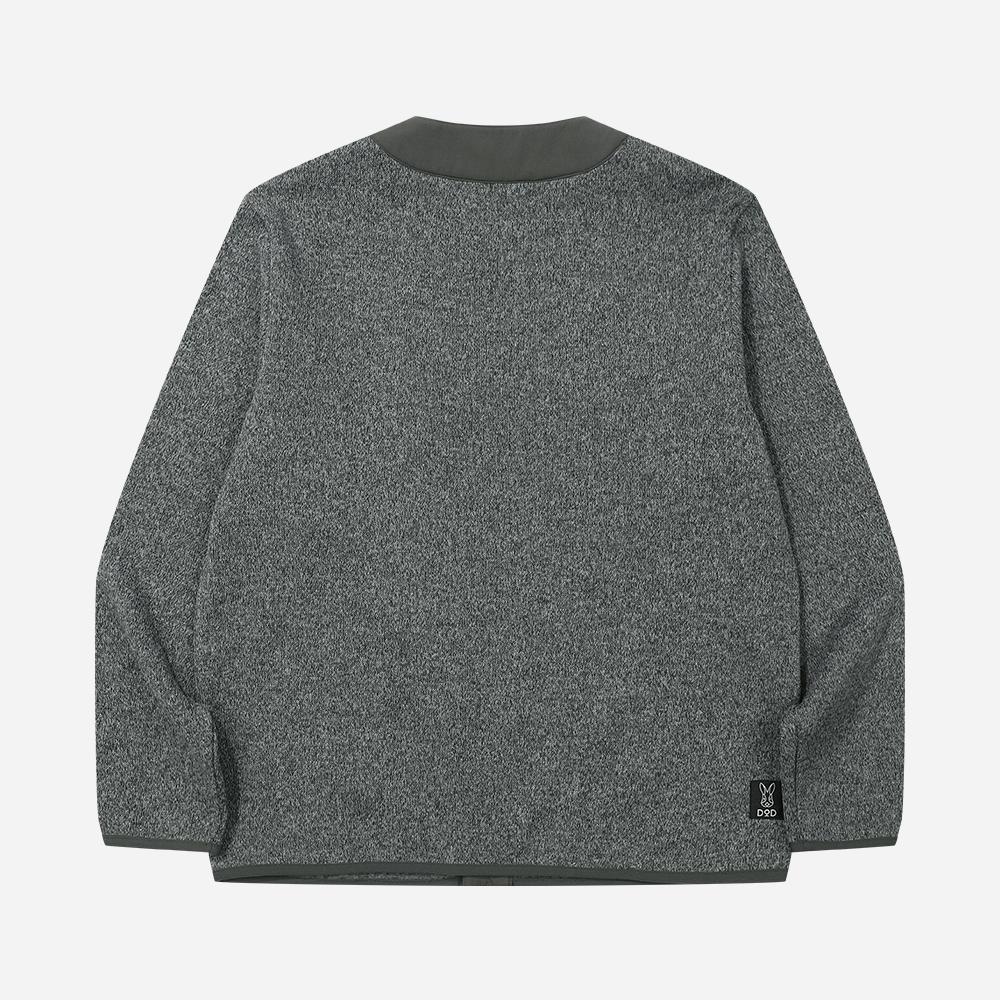 Dod Sweater Look Jacket (Men'S) - L.Charcoal Grey