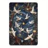 20x30cm Hand Painted Tin Metal Wall Art Home Decoration