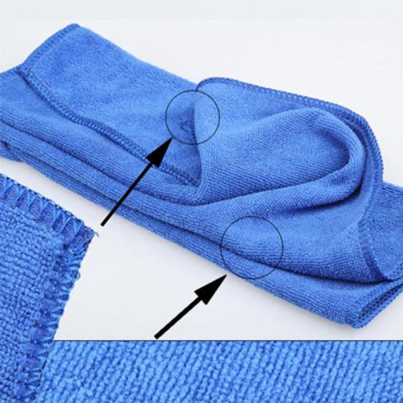 Velká čistící utěrka na auto z mikrovlákna Měkká absorpční mycí prachovka do auta