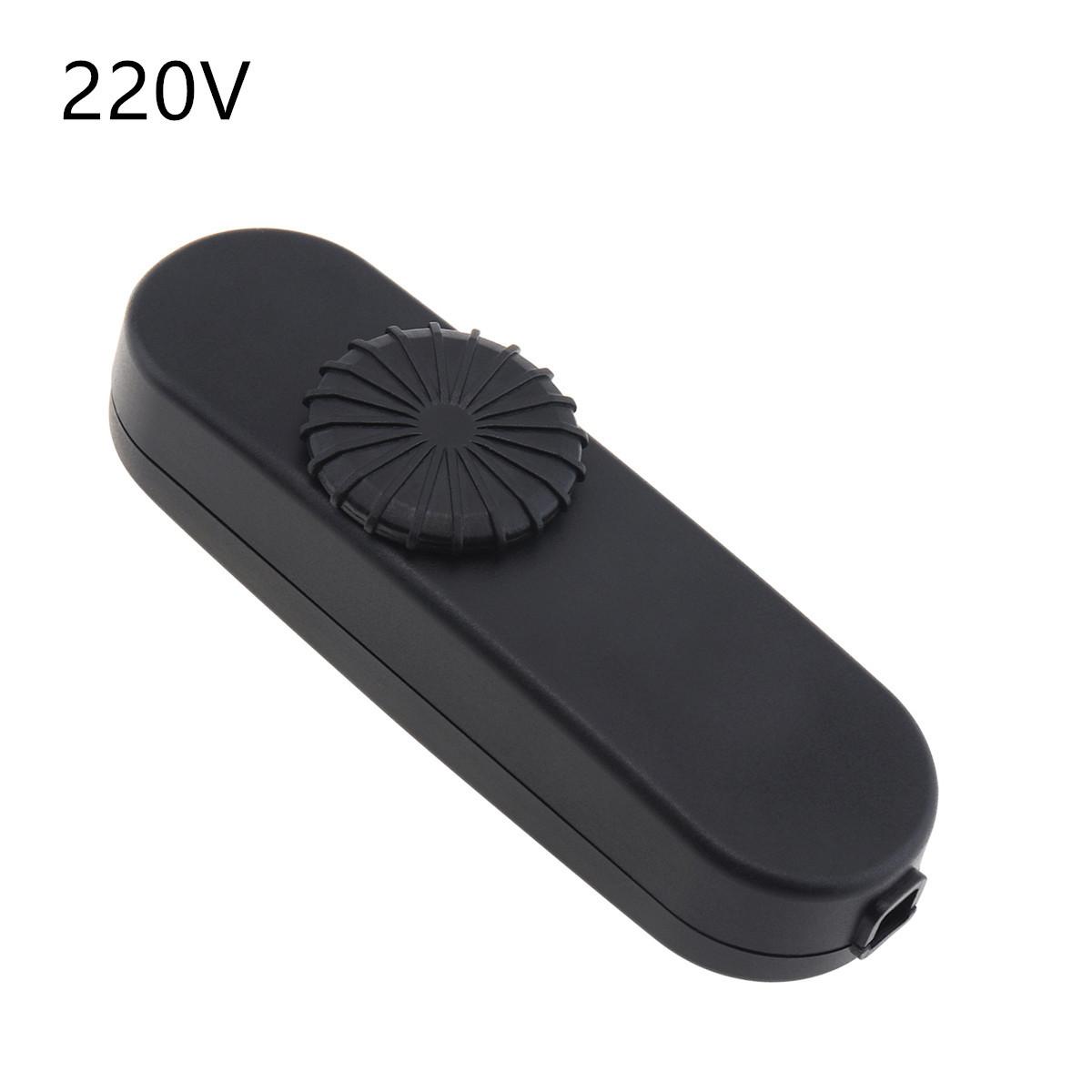 

Светодиодный диммер 220 В, поворотный диммер полного диапазона, встроенный переключатель лампы для настольной лампы/светодиодной лампы/галогенных ламп 220V Black